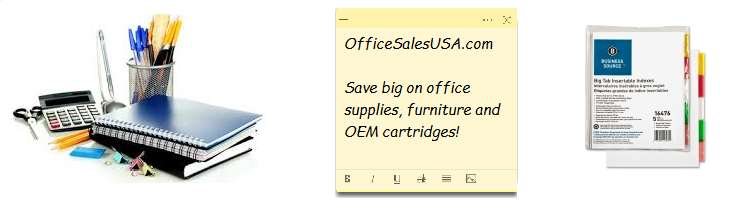 office supplies and furniture