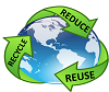 reduce, recycle and reuse